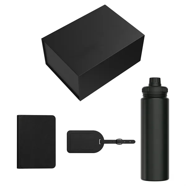 Gift Set includes LF114 - PULSE PASSPORT HOLDER WITH APPLE FIND... from ASI 88660 Spector & Co.