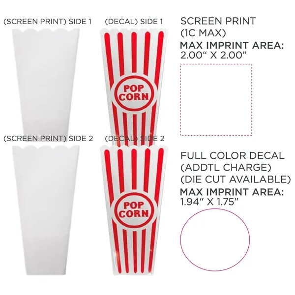 6" Popcorn Bucket... from ASI 89971 Stuff A Mug