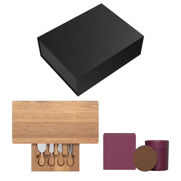 Gift Set includes LF109 - MONROE CUTTING BOARD AND CHEESE KNIFE... from ASI 88660 Spector & Co.