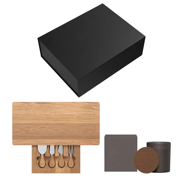 Gift Set includes LF109 - MONROE CUTTING BOARD AND CHEESE KNIFE... from ASI 88660 Spector & Co.