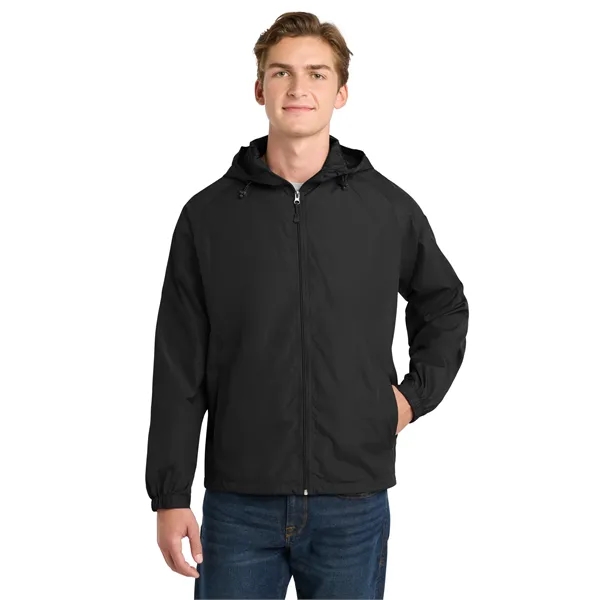 Sport-Tek Hooded Raglan Jacket.... from ASI 84863 SanMar