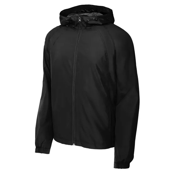 Sport-Tek Hooded Raglan Jacket.... from ASI 84863 SanMar