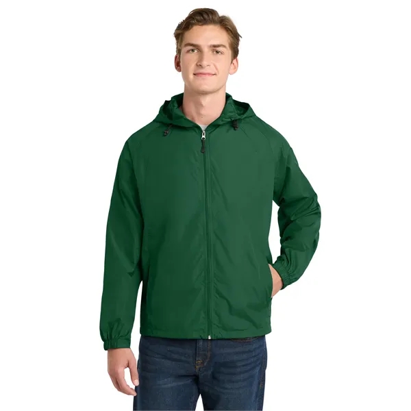 Sport-Tek Hooded Raglan Jacket.... from ASI 84863 SanMar