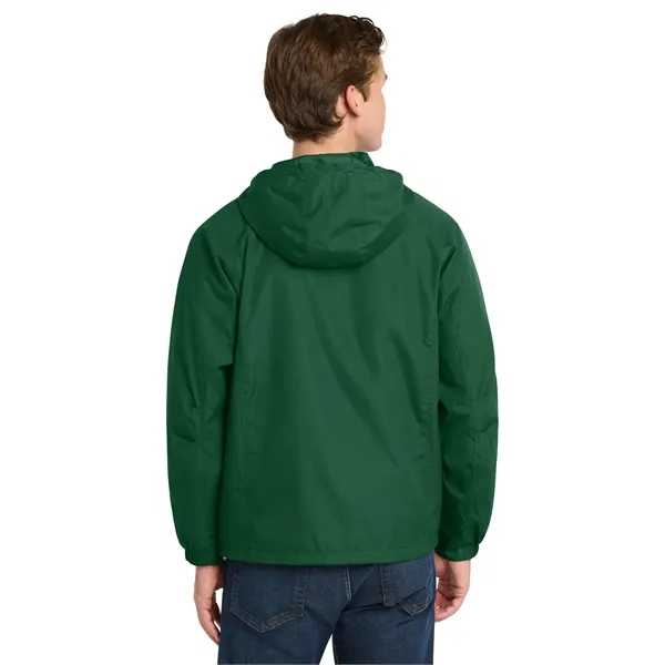 Sport-Tek Hooded Raglan Jacket.... from ASI 84863 SanMar