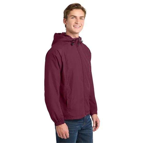 Sport-Tek Hooded Raglan Jacket.... from ASI 84863 SanMar