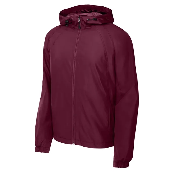 Sport-Tek Hooded Raglan Jacket.... from ASI 84863 SanMar