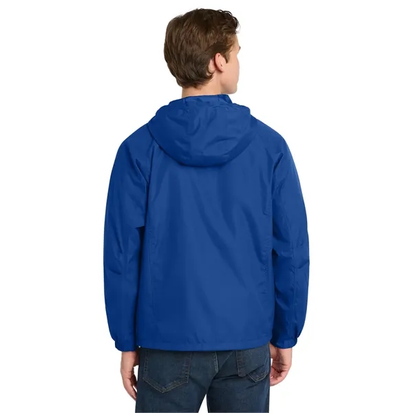 Sport-Tek Hooded Raglan Jacket.... from ASI 84863 SanMar