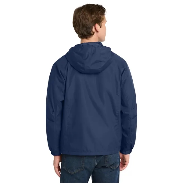 Sport-Tek Hooded Raglan Jacket.... from ASI 84863 SanMar