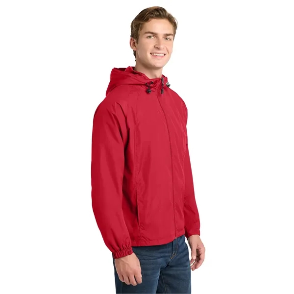 Sport-Tek Hooded Raglan Jacket.... from ASI 84863 SanMar