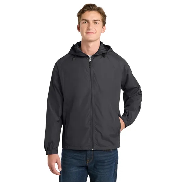 Sport-Tek Hooded Raglan Jacket.... from ASI 84863 SanMar