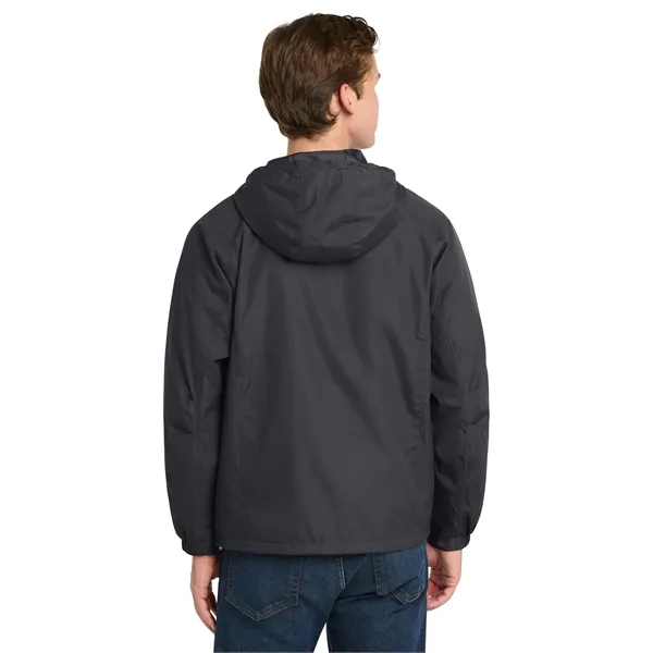 Sport-Tek Hooded Raglan Jacket.... from ASI 84863 SanMar