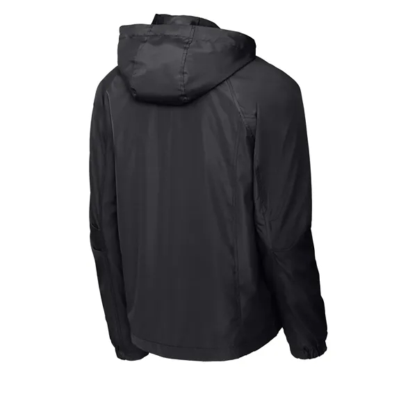 Sport-Tek Hooded Raglan Jacket.... from ASI 84863 SanMar