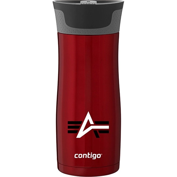 16 oz double wall stainless steel tumbler with vacuum insulation, threaded... from ASI 51197 ETS Express, LLC