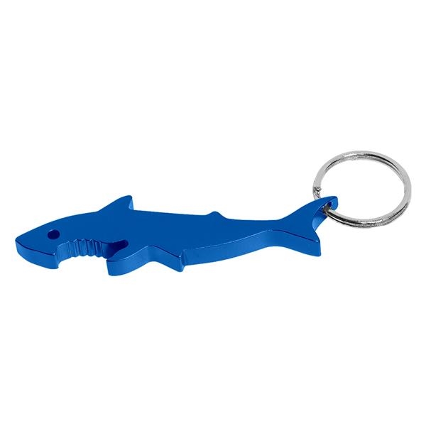 Shark Bottle Opener Key Ring.  Approx. Size:  3".... from ASI 61125 Hit Promotional Products / Hit®