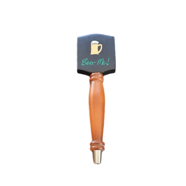 Wooden tap handle with chalkboard top for temporary promotional display.... from ASI 72657 Active Life Promo / Apres Ski