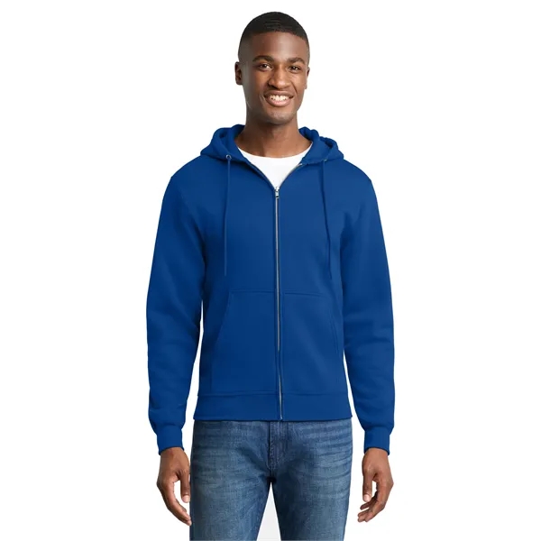 Port & Company - Core Fleece Full-Zip Hooded Sweatshirt.... from ASI 84863 SanMar