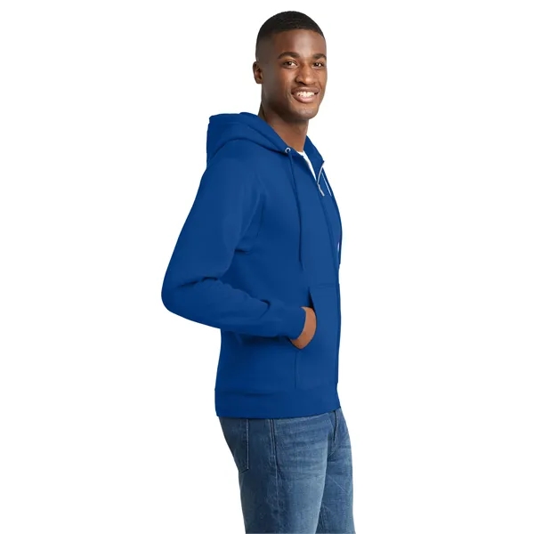 Port & Company - Core Fleece Full-Zip Hooded Sweatshirt.... from ASI 84863 SanMar