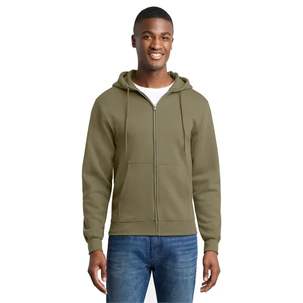 Port & Company - Core Fleece Full-Zip Hooded Sweatshirt.... from ASI 84863 SanMar