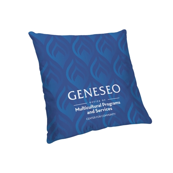 Sublimated Small Throw Pillow - 12" x 12" - Promote Your... from ASI 67557 LimeLight Ent / Limelight USA