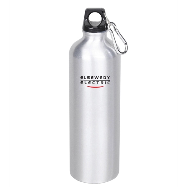 Stainless steel water bottle with leak proof lid and carabiner clip,... from ASI 40544 Binaco / Binaline
