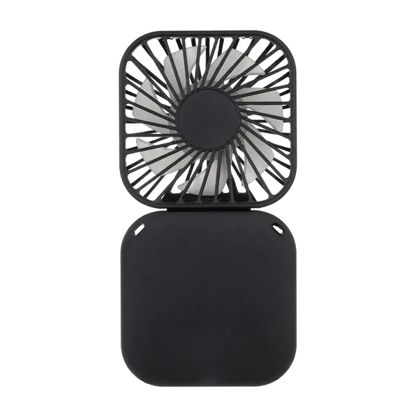 Rechargeable handheld desktop mini fan with 3 fan speeds and lanyard... from ASI 57655 STOPNGO Line