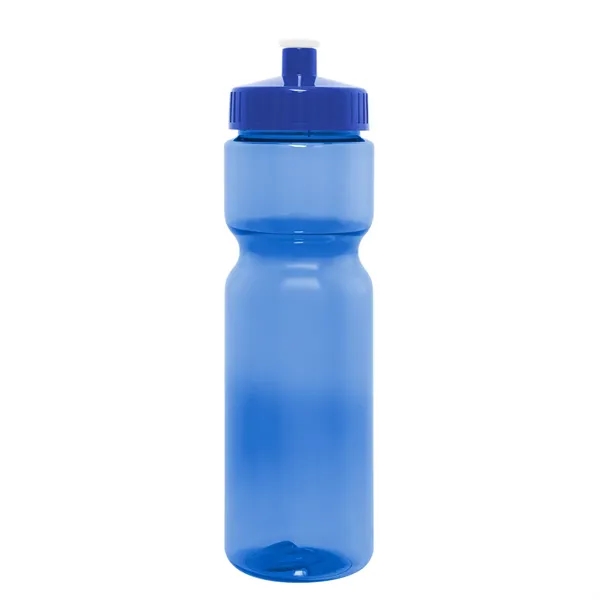 28 oz. PET bottle with screw-on, spill-resistant push pill lid.... from ASI 61125 Hit Promotional Products / Hit®