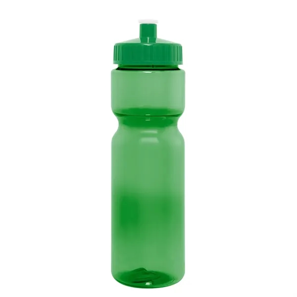 28 oz. PET bottle with screw-on, spill-resistant push pill lid.... from ASI 61125 Hit Promotional Products / Hit®