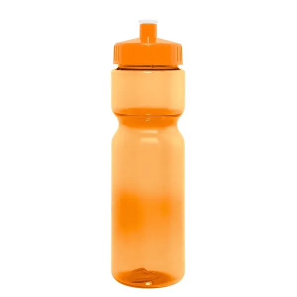 28 oz. PET bottle with screw-on, spill-resistant push pill lid.... from ASI 61125 Hit Promotional Products / Hit®