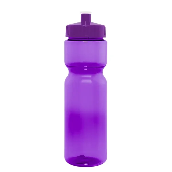 28 oz. PET bottle with screw-on, spill-resistant push pill lid.... from ASI 61125 Hit Promotional Products / Hit®