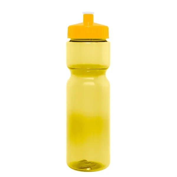 28 oz. PET bottle with screw-on, spill-resistant push pill lid.... from ASI 61125 Hit Promotional Products / Hit®