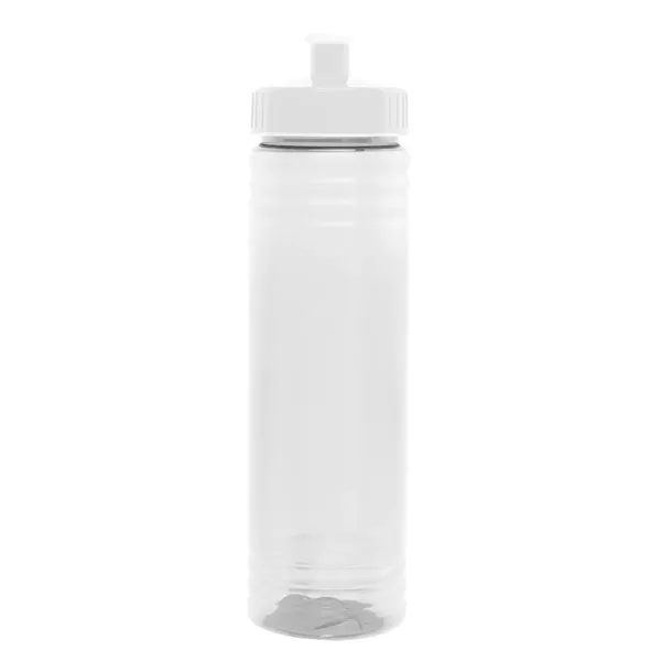 24 oz. PET sports bottle with screw-on, spill-resistant push pull lid.... from ASI 61125 Hit Promotional Products / Hit®