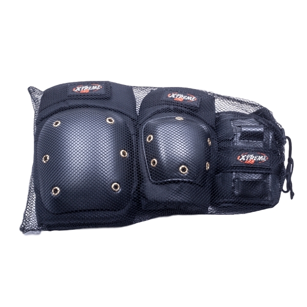 Protective pad set for elbows, knees and wrists while engaging in... from ASI 72657 Active Life Promo / Action Sports