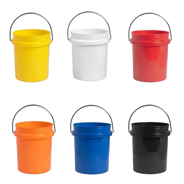 Mini snack and drink party bucket plus 1 color pad print... from ASI 37218 Athena Promo (tm)