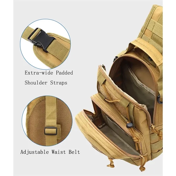 Small, strong sling bag with MOLLE system and comfy strap. Great... from ASI 72657 Active Life Promo / Active Life Promo Active Life