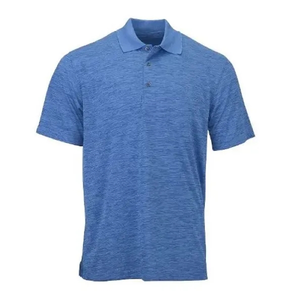 Men's Dakota Striated Heather Short Sleeve Polo with SRT-Snag Resistant Technology.... from ASI 85988 Century Place Apparel