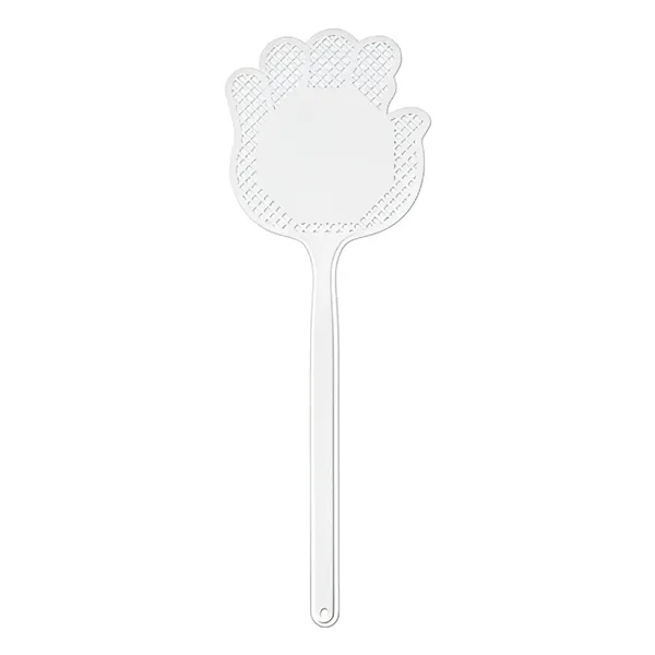 Plastic hand shaped fly swatter plus 1 color pad print on... from ASI 37218 Athena Promo (tm)