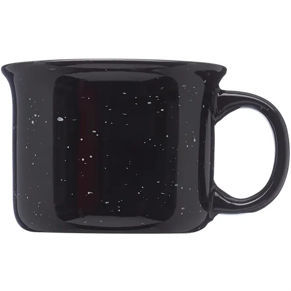 7.5 oz. ceramic campfire mug with tin-cup style, slightly flared top,... from ASI 39552 BEL Promo