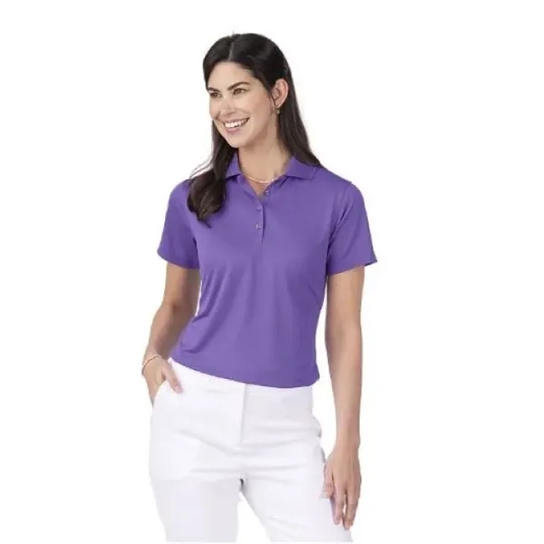 Lady Saratoga Performance Mini Mesh Polo with UPF 30+ protection.... from ASI 85988 Century Place Apparel
