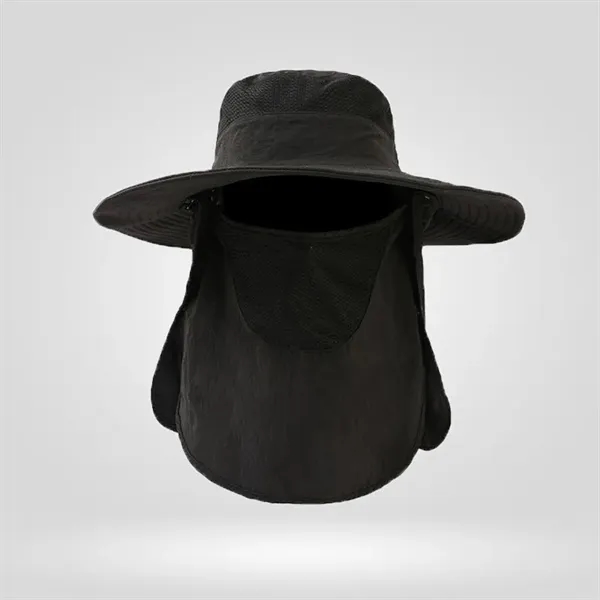 360-degree sun protection hat with detachable flap, breathable mesh, lightweight build-great... from ASI 72657 Active Life Promo / Active Life