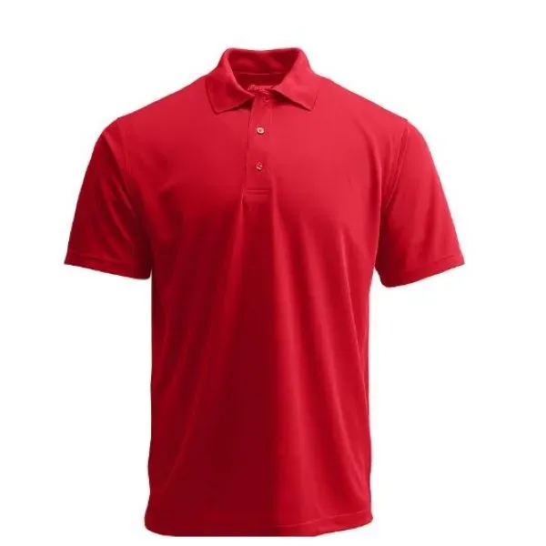 Youth Saratoga Performance Mesh Polo comes with flat collar and three-button... from ASI 85988 Century Place Apparel