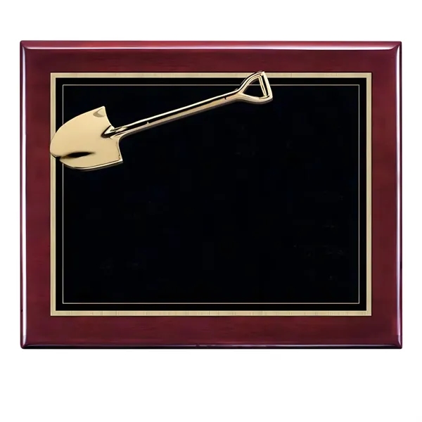 High gloss piano finish wall plaque with shovel insert.... from ASI 84592 St Regis Group / St Regis