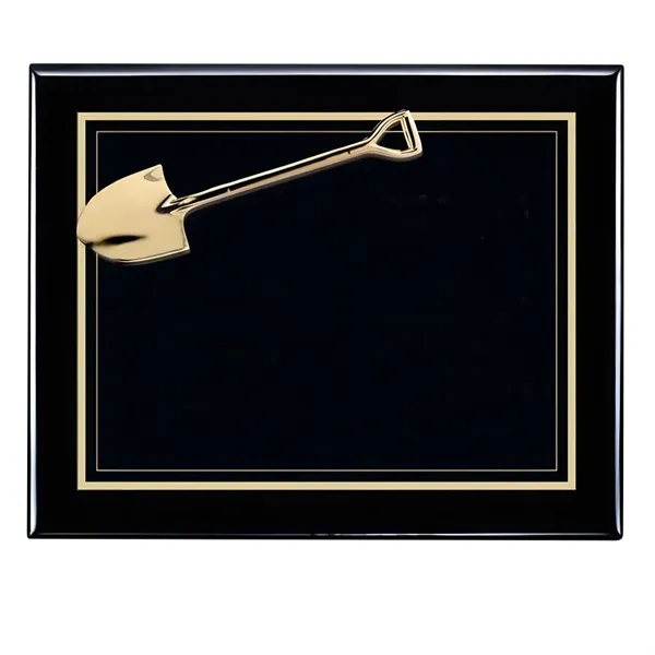 High gloss piano finish wall plaque with shovel insert.... from ASI 84592 St Regis Group / St Regis
