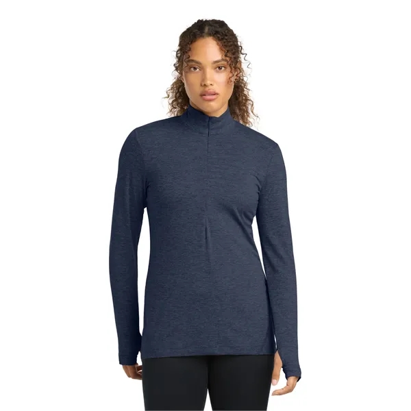Sport-Tek Ladies Exchange 1.5 Long Sleeve 1/2-Zip... from ASI 84863 SanMar