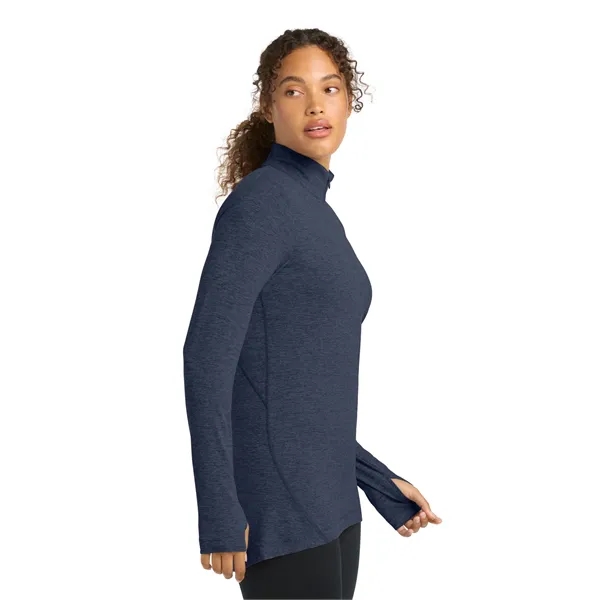 Sport-Tek Ladies Exchange 1.5 Long Sleeve 1/2-Zip... from ASI 84863 SanMar