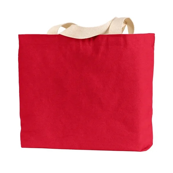 Bayside USA Made Cotton Canvas Jumbo Tote Bag... from ASI 84358 S&S Activewear