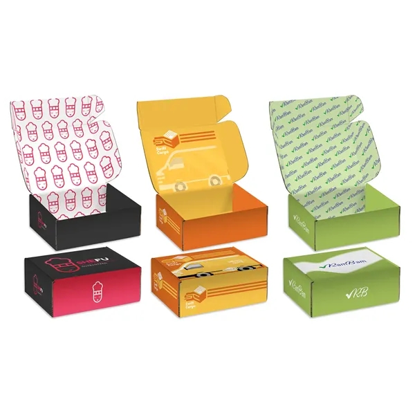 Full color decorated mailer boxes... from ASI 91411 Toddy Gear