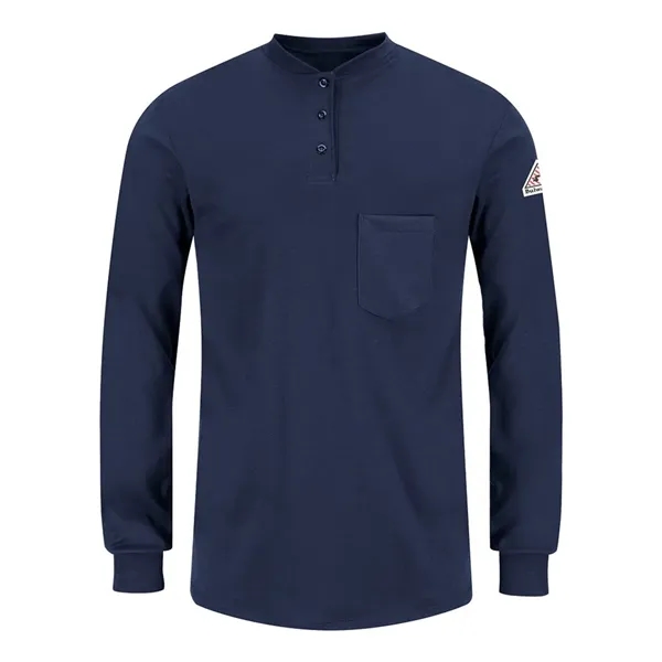 Women's Long Sleeve Tagless Henley Shirt... from ASI 84358 S&S Activewear