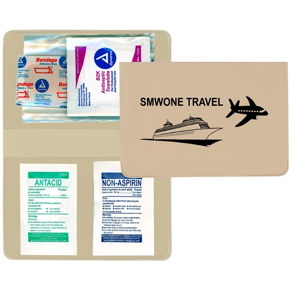 Hangover Kit in fold-over vinyl case in 18 colors, contains non-aspirin,... from ASI 83770 Royal Industries / The Royal Line