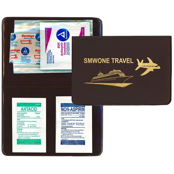 Hangover Kit in fold-over vinyl case in 18 colors, contains non-aspirin,... from ASI 83770 Royal Industries / The Royal Line