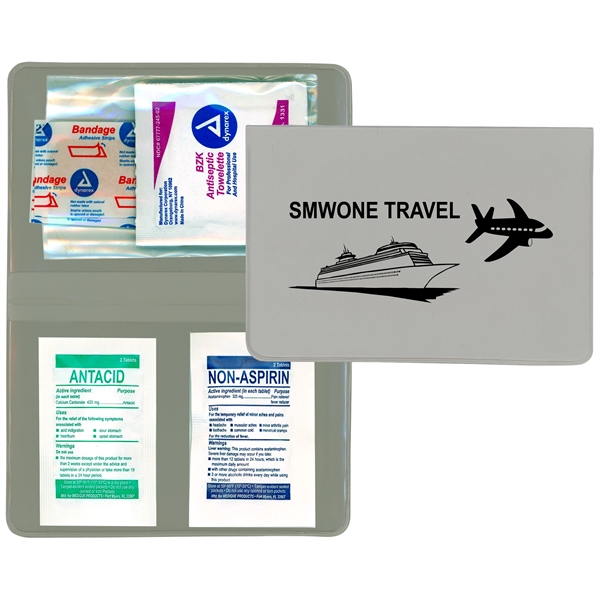 Hangover Kit in fold-over vinyl case in 18 colors, contains non-aspirin,... from ASI 83770 Royal Industries / The Royal Line